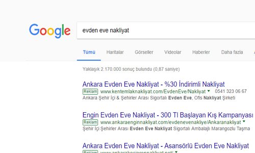 Günümüzde hızla yayılan İnternet reklamları; nakliyat firmaları, halı yıkamacılar, temizlik şirketleri, turizm işletmeleri, öğrenci yurtları, tamir servisleri, çilingirler hatta taksi durakları gibi yüzlerce sektör tarafından kullanılmaya başlandı. Bizim bu konuda ki hizmetimiz web sitenizi ve İnternet reklam kampanyanızı kaliteli bir şekilde kurmak ve en verimli şekle getirmektir. İnternet Reklam kampanyanız en verimli şekline geldikten sonra dilerseniz kampanyanızı siz yöneterek bütçenizden tasarruf edebilirsiniz yada biz kampanyanızı sizin için yönetebiliriz.