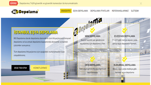 BG Depolama - İstanbul